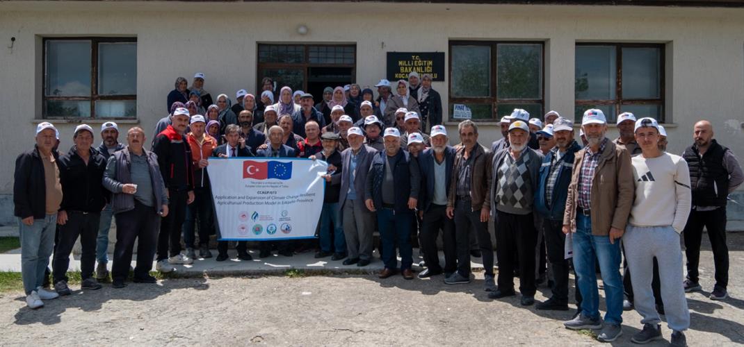 BM PROJESİ KAPSAMINDA YÜRÜTÜLEN ISLAH ÇALIŞMALARI UYGULAMALI OLARAK ÇİFTÇİLERE ANLATILDI