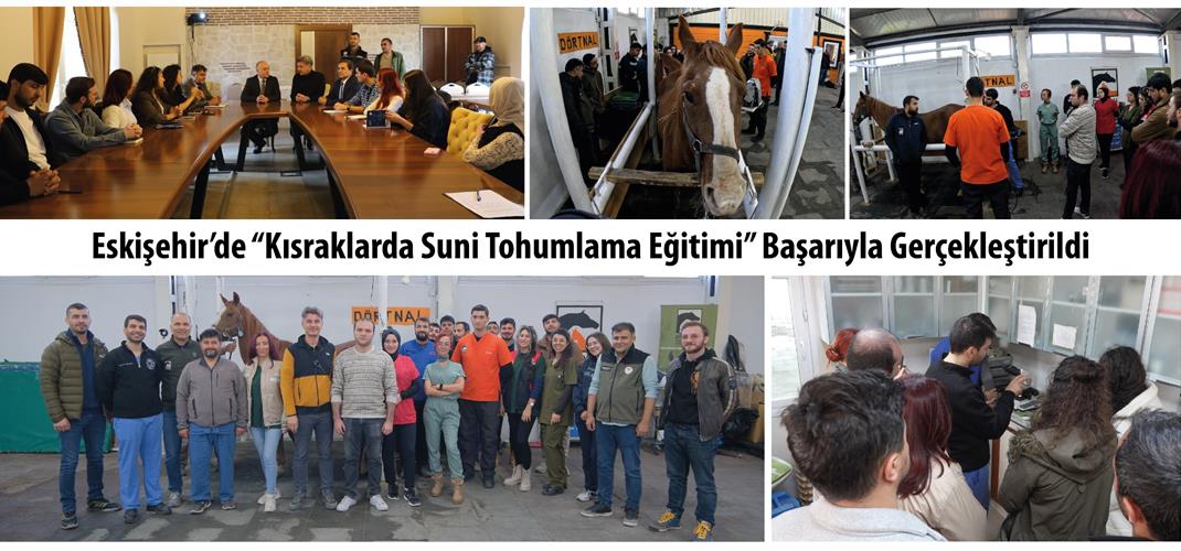 Eskişehir’de “Kısraklarda Suni Tohumlama Eğitimi” Başarıyla Tamamlandı